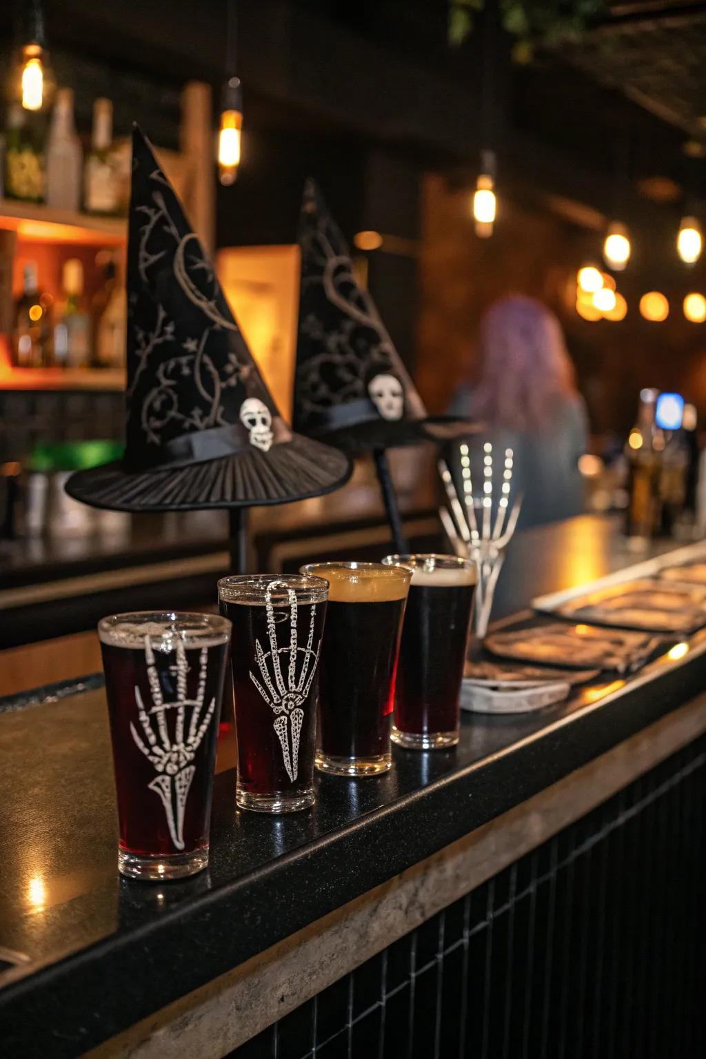 Offer beverages with a spectral spin.