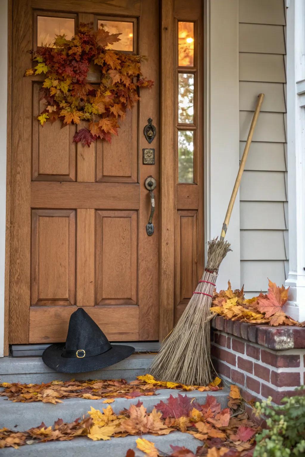 Welcome visitors with a sprinkle of bewitching charm.