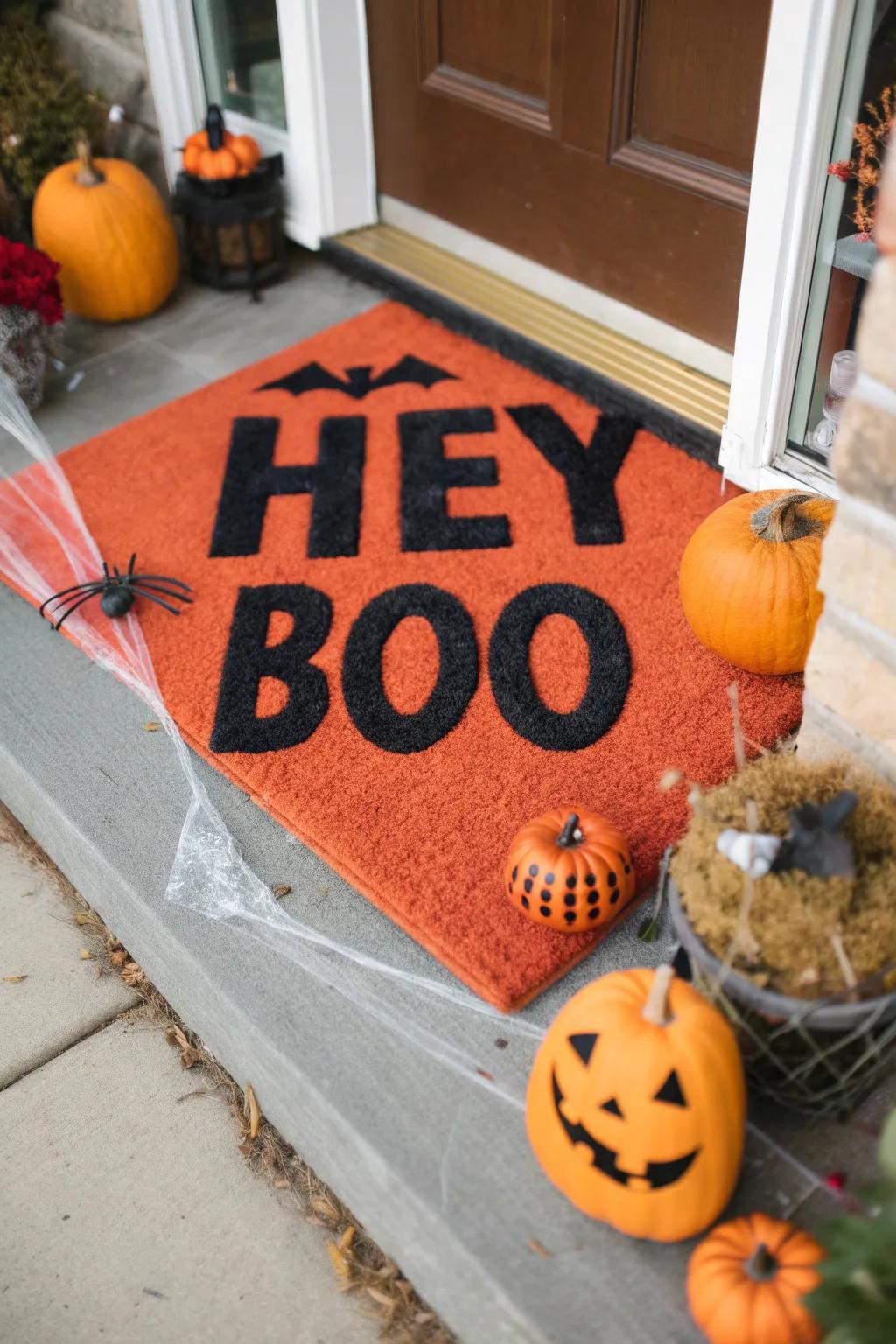 Spooky phrases in bold letters create a striking first impression.