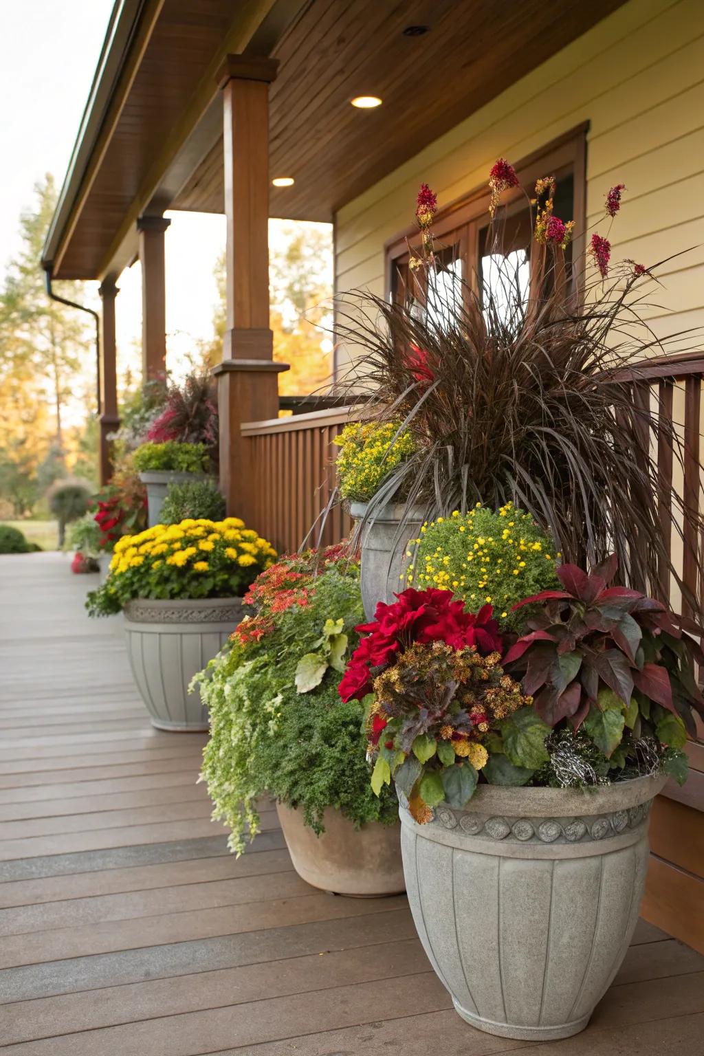 Celebrate each period with new plantings.