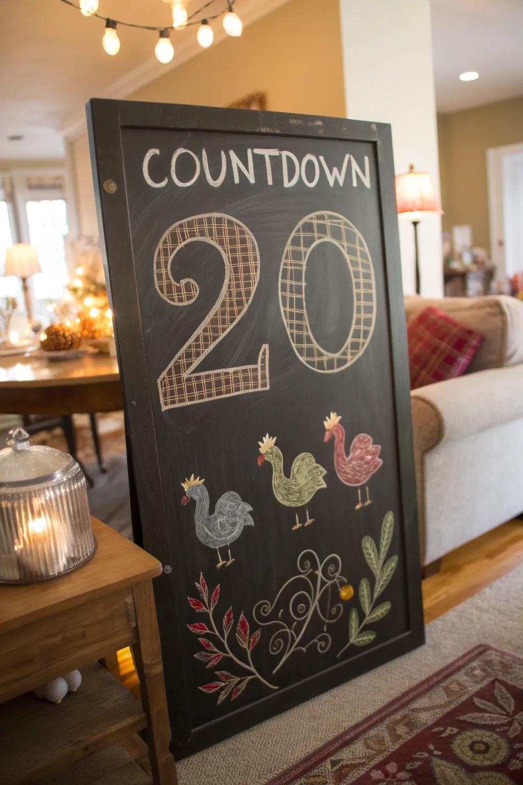 A whimsical tally to Thanksgiving that introduces excitement to the season.