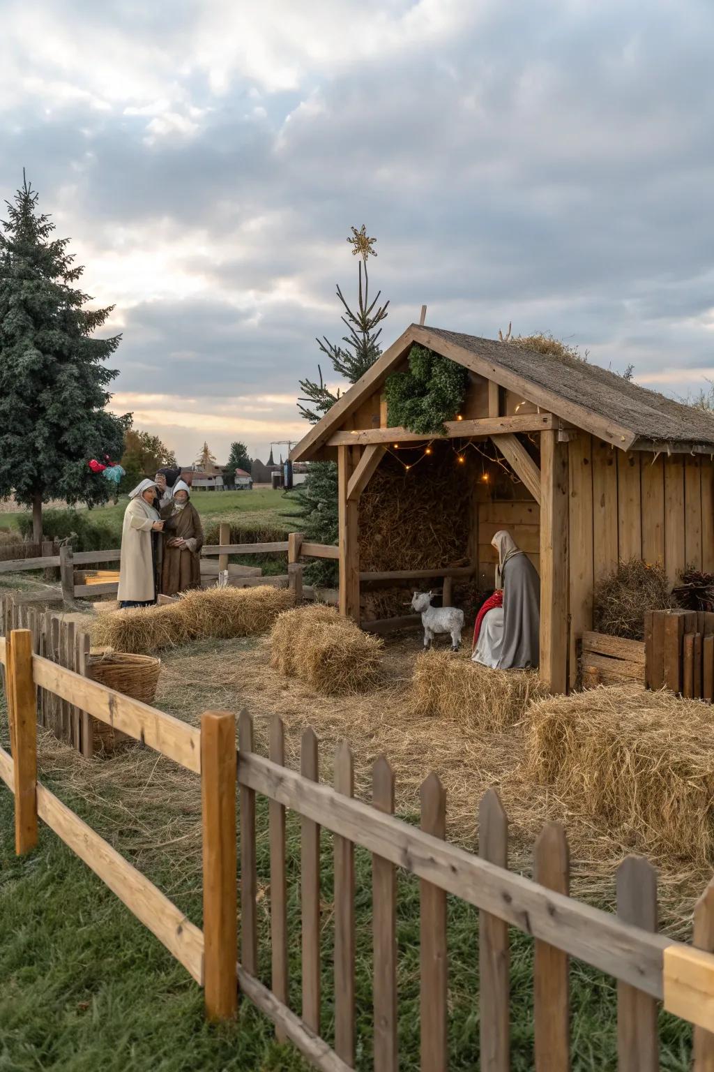 Impart warmth and authenticity with country materials.