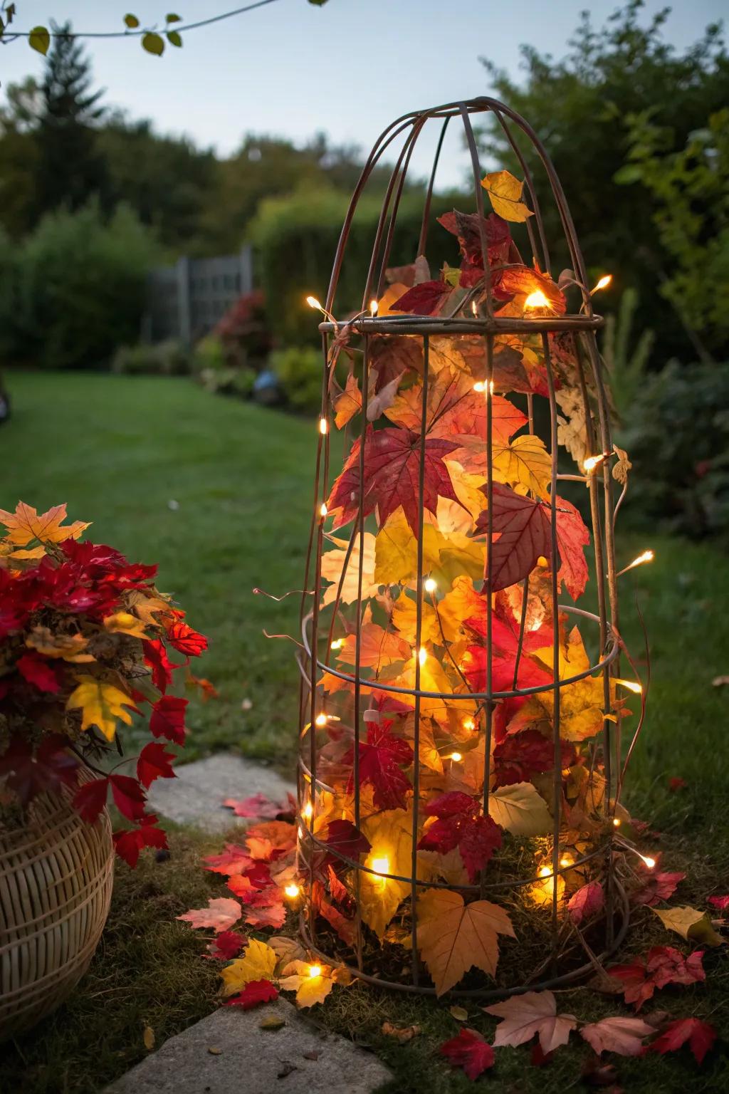 A radiant foliage tree that celebrates the allure of autumn.