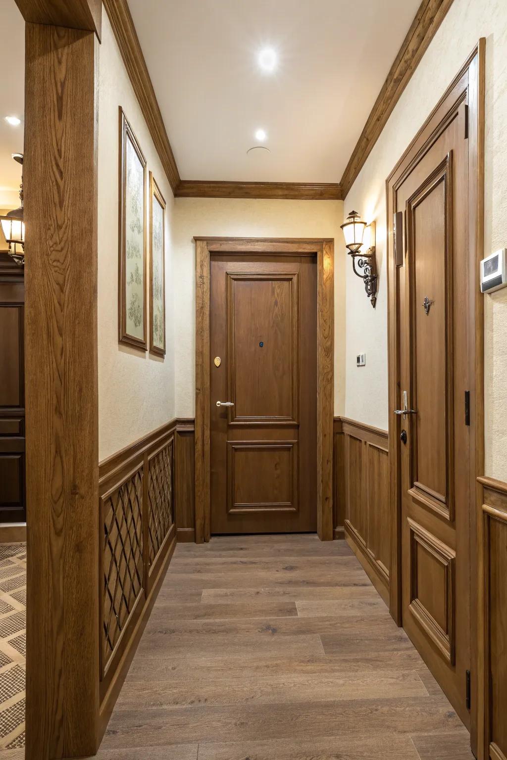Sienna doors bring warmth and an inviting feel to any room.