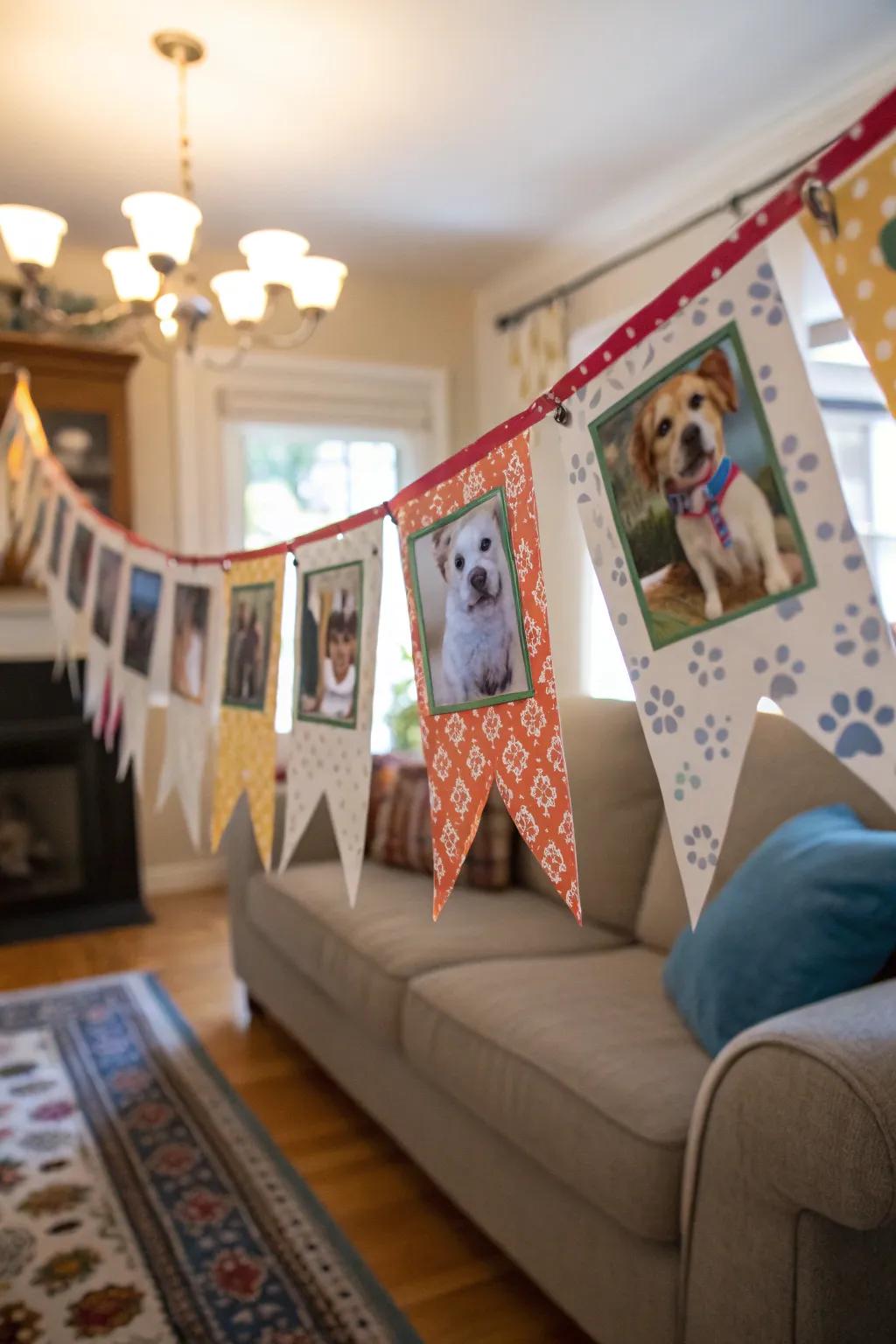 An animal lover's display showcasing adorable animal images.