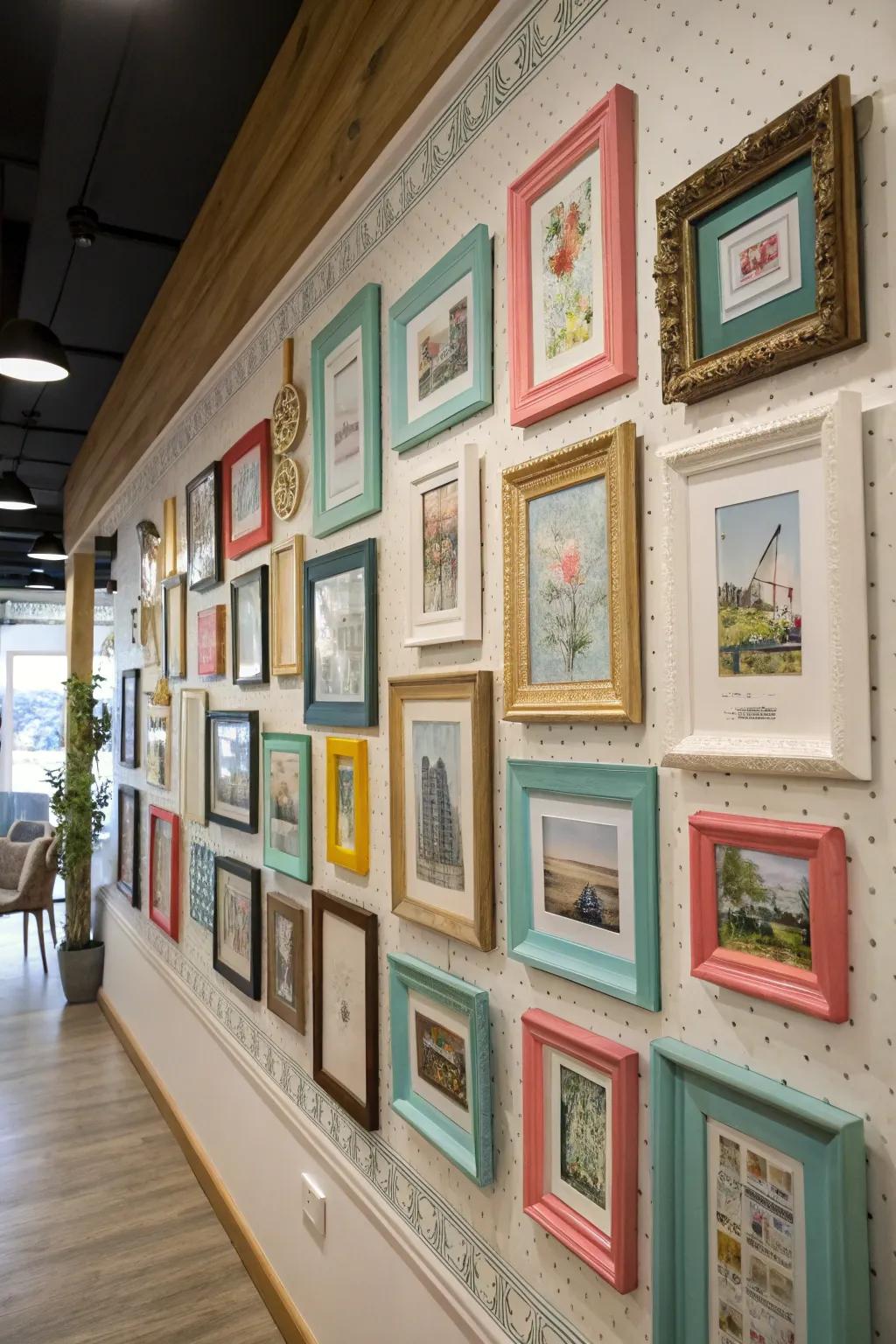 Themed alignment brings harmony to your wall displays.