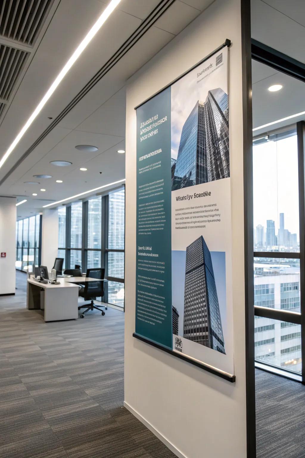 Elegant office wall art elevates any professional setting.