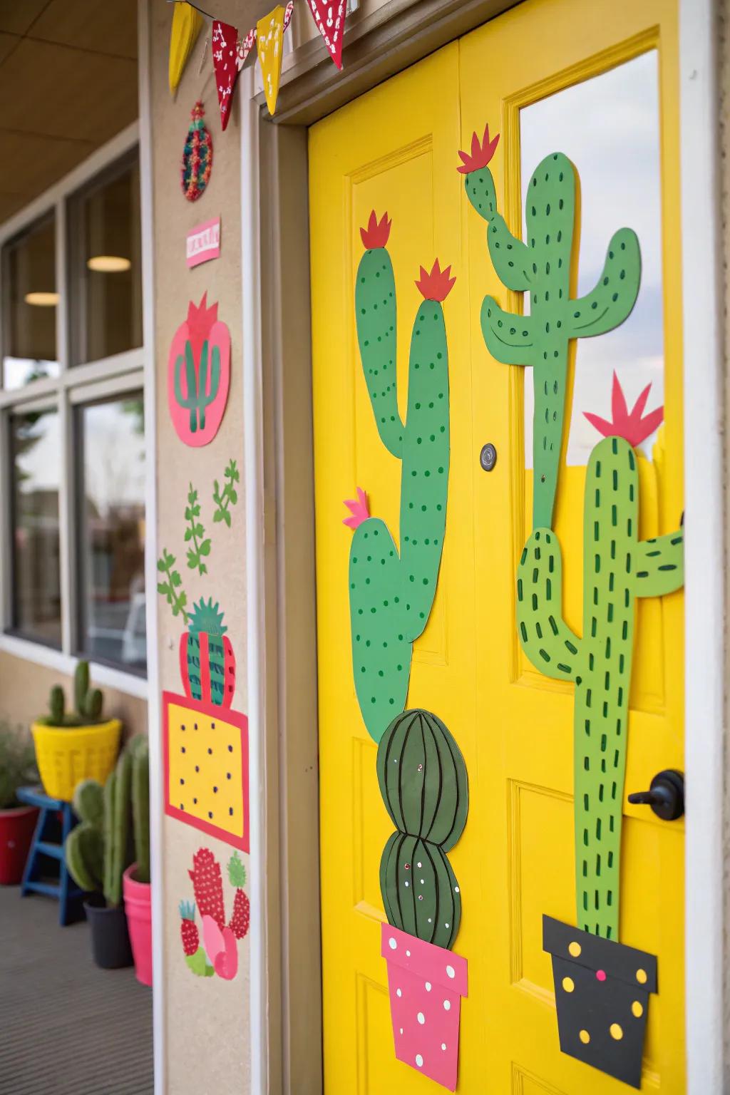 Quirky cacti designs that add a unique flair.