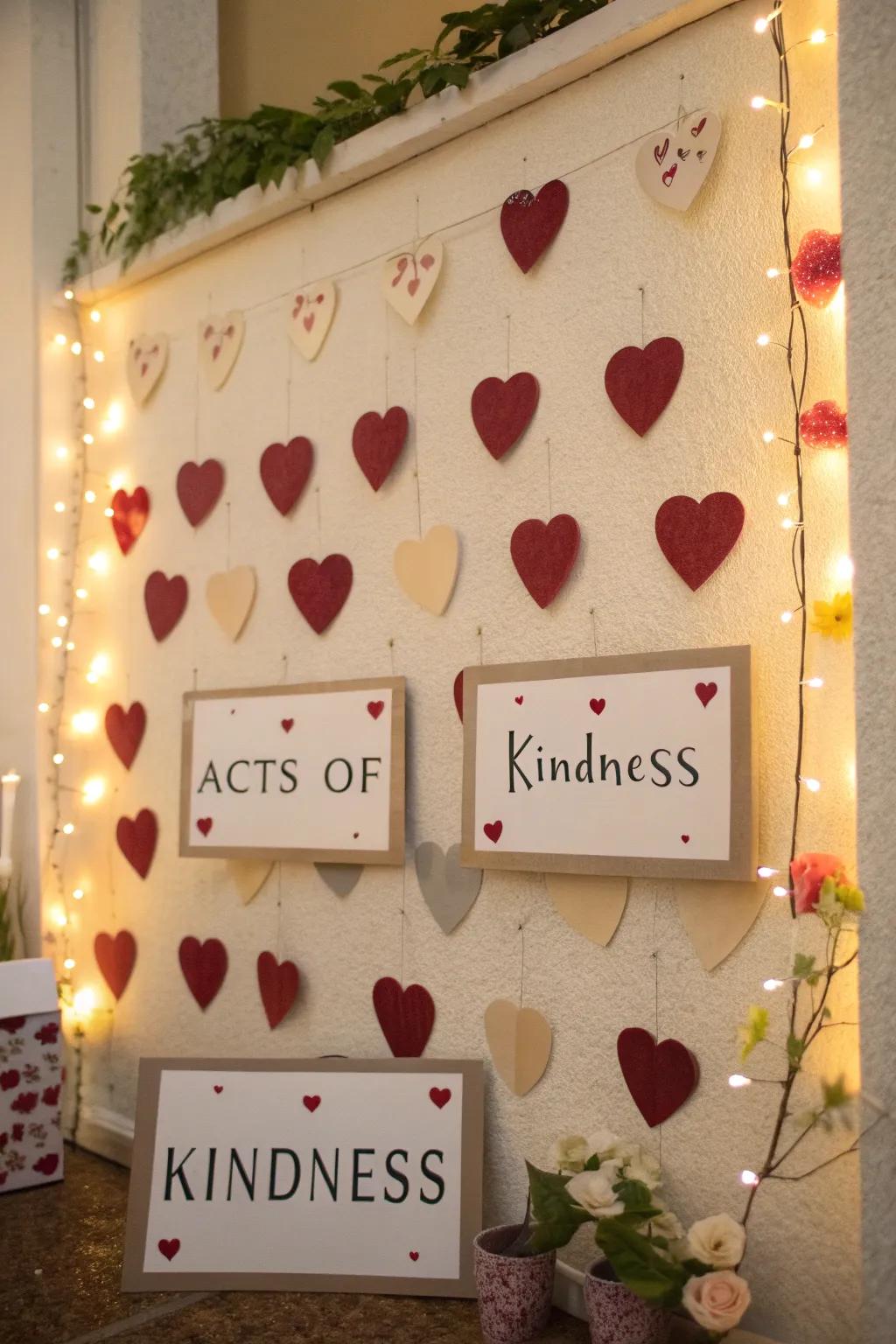 A touching display of kindness in action.