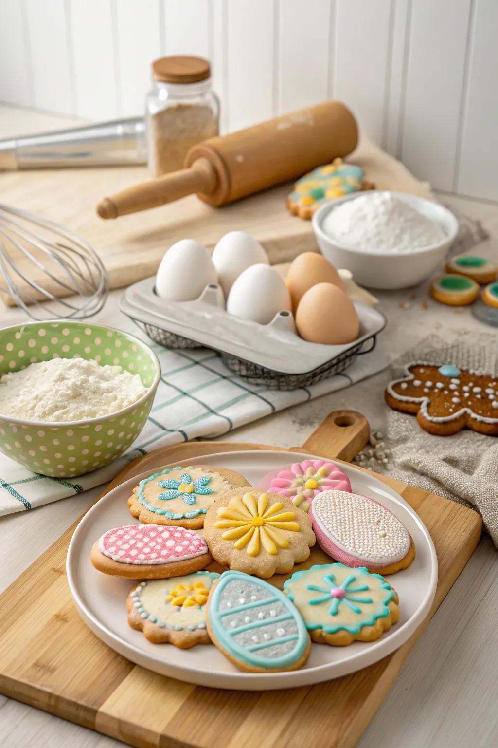 Let creativity rise in the kitchen with a fun cookie decorating session.