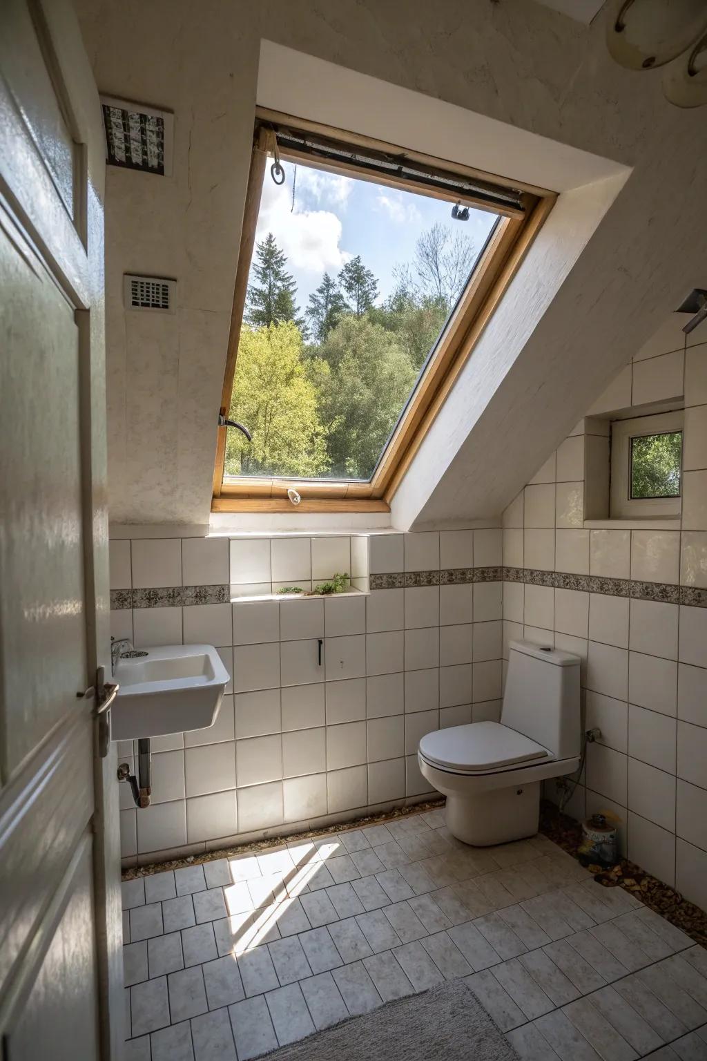 Sunlight creating an inviting atmosphere.