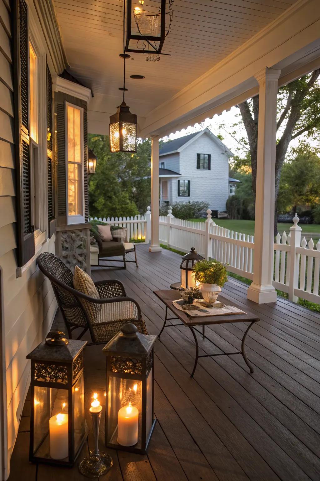 Glow boxes create a cozy, inviting vibe.