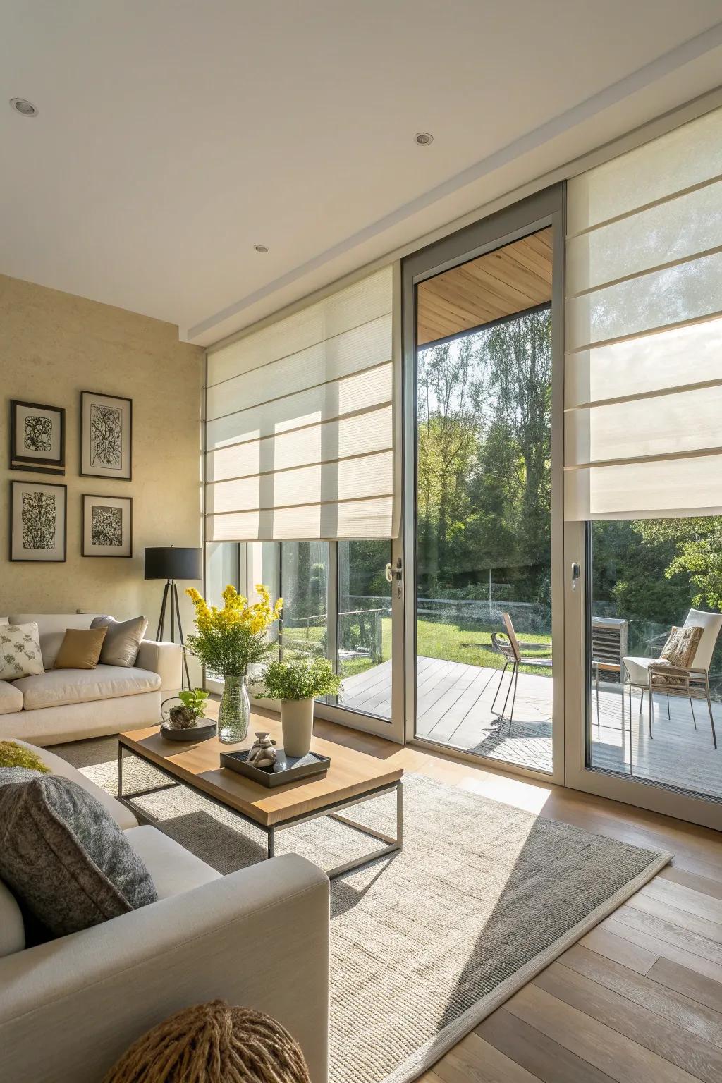 Boost your home’s energy conservation and style with automated window shades.