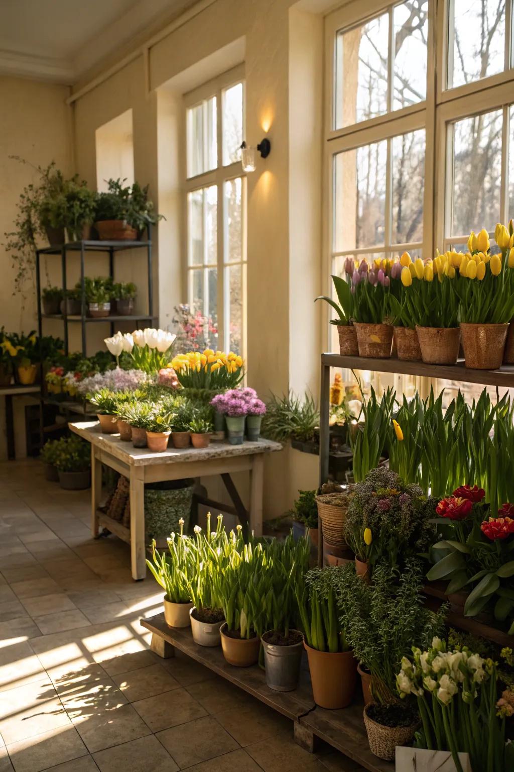 Indoor plants bring a fresh and natural vibe to your spring decor.