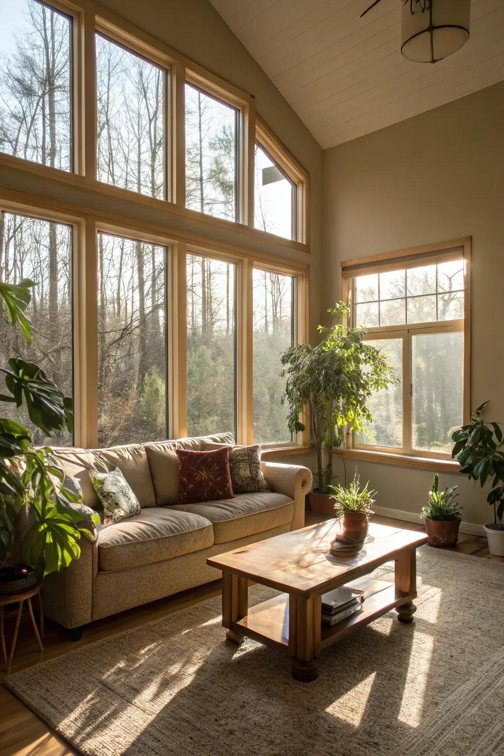 Natural light elevates any area.