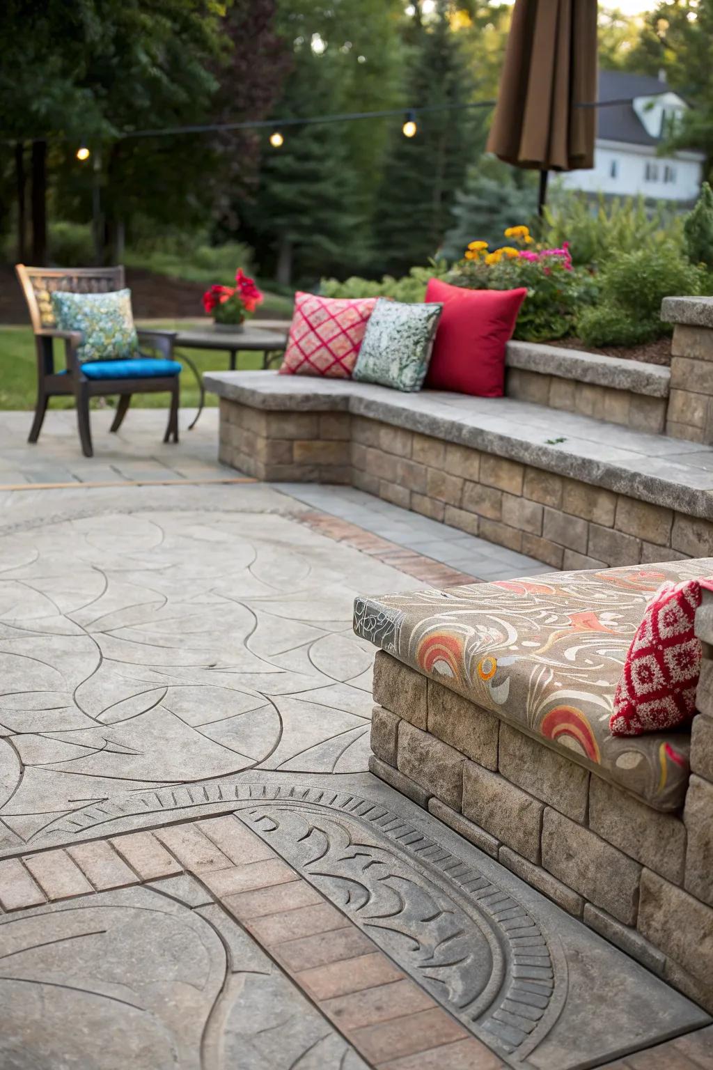 Elevated seating areas present a stylish yet economical solution.