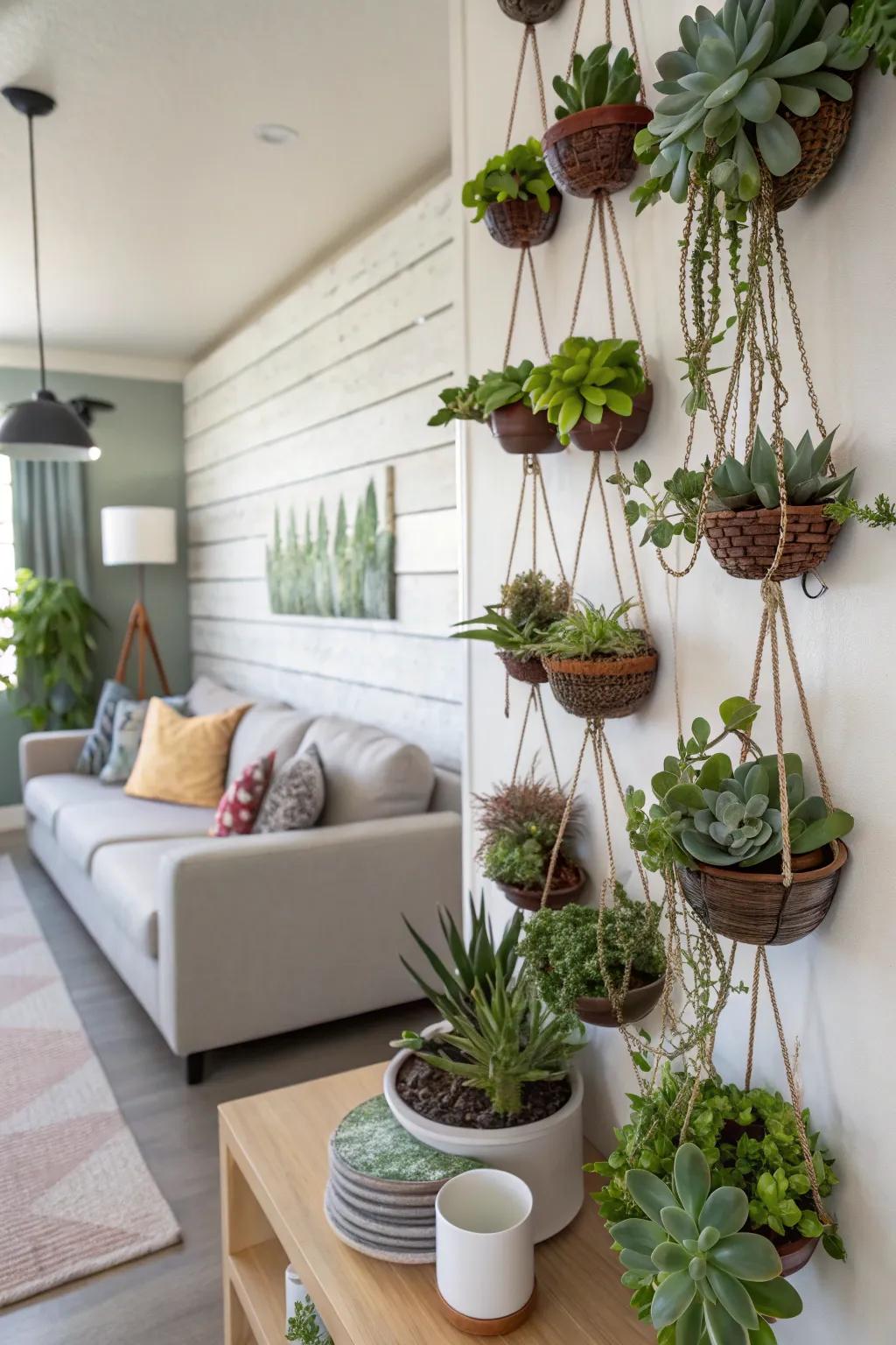Incorporate your walls with vivid mural green art.