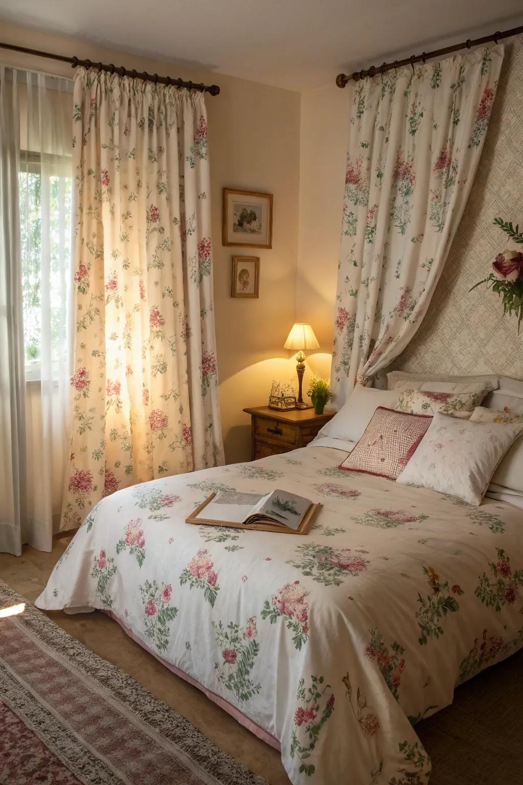 Decorative textiles provide coziness and character to your bedroom.