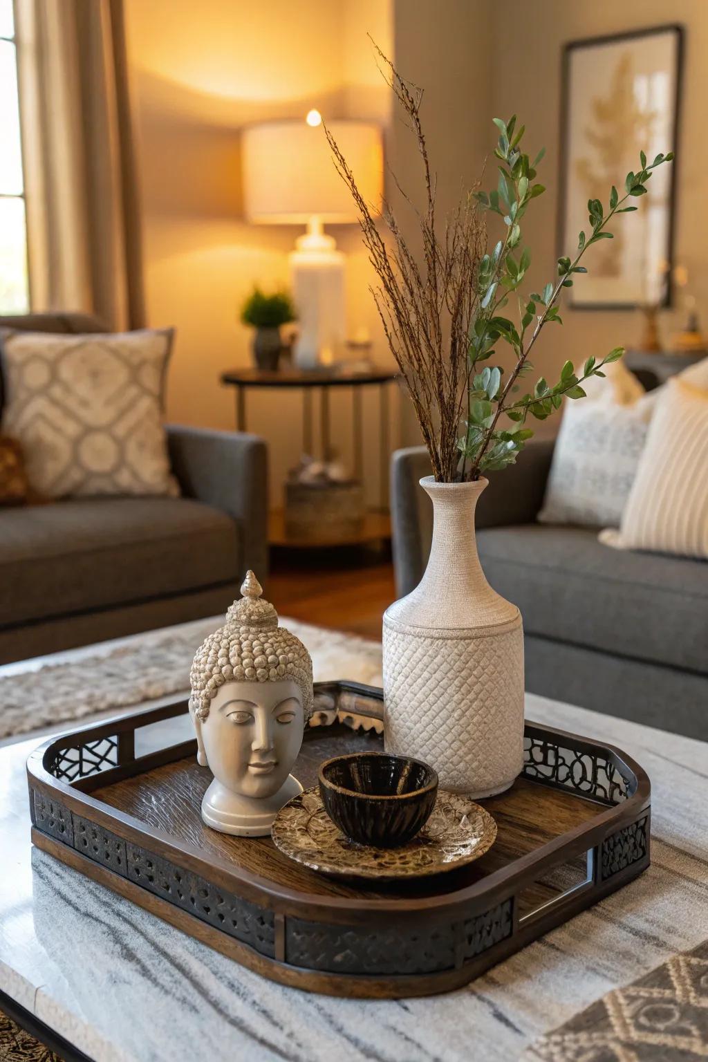 Highlight your personal style using unique accents.