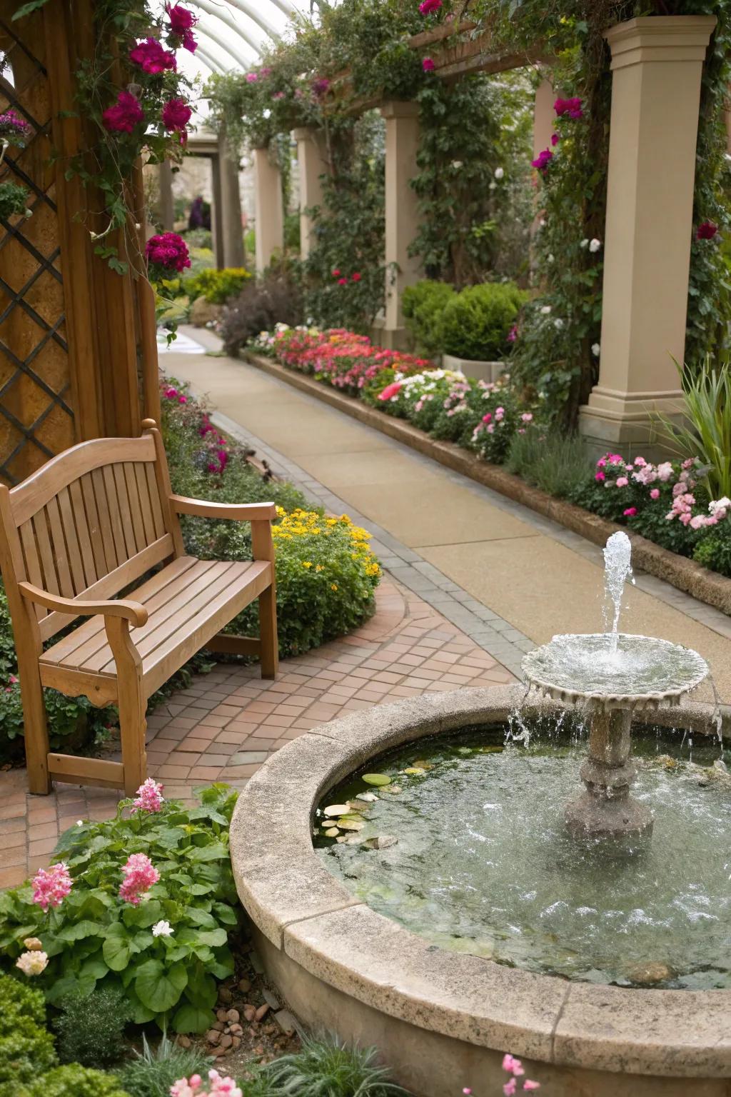 Quirky liquid features bring delight and astonishment.