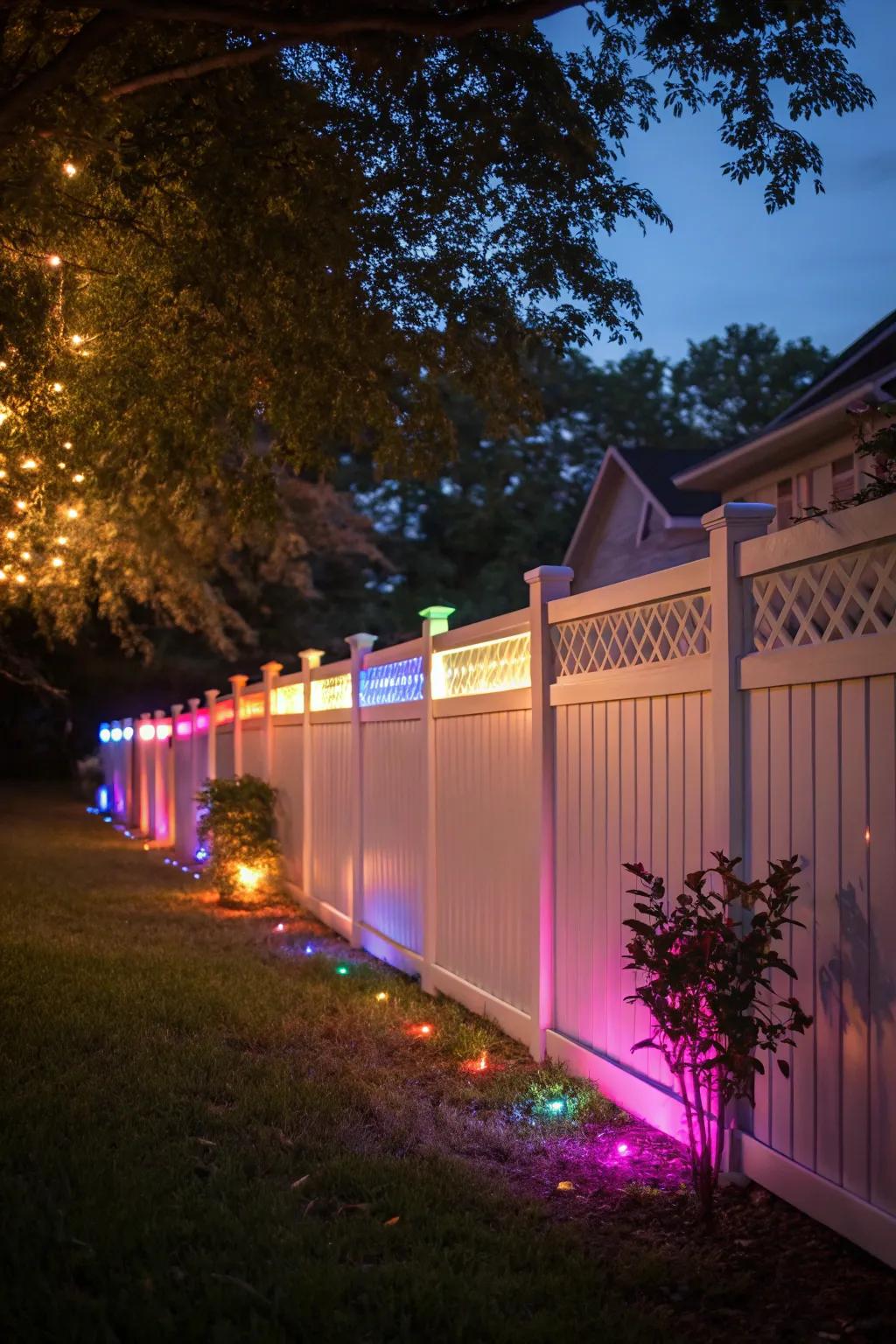 Ambient lighting elevates the relaxation element in any backyard.