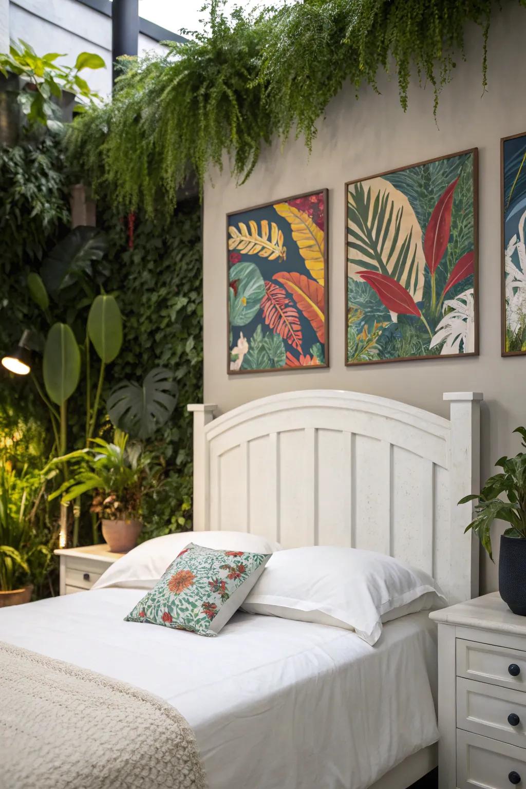 Unique touches that personalize the space.