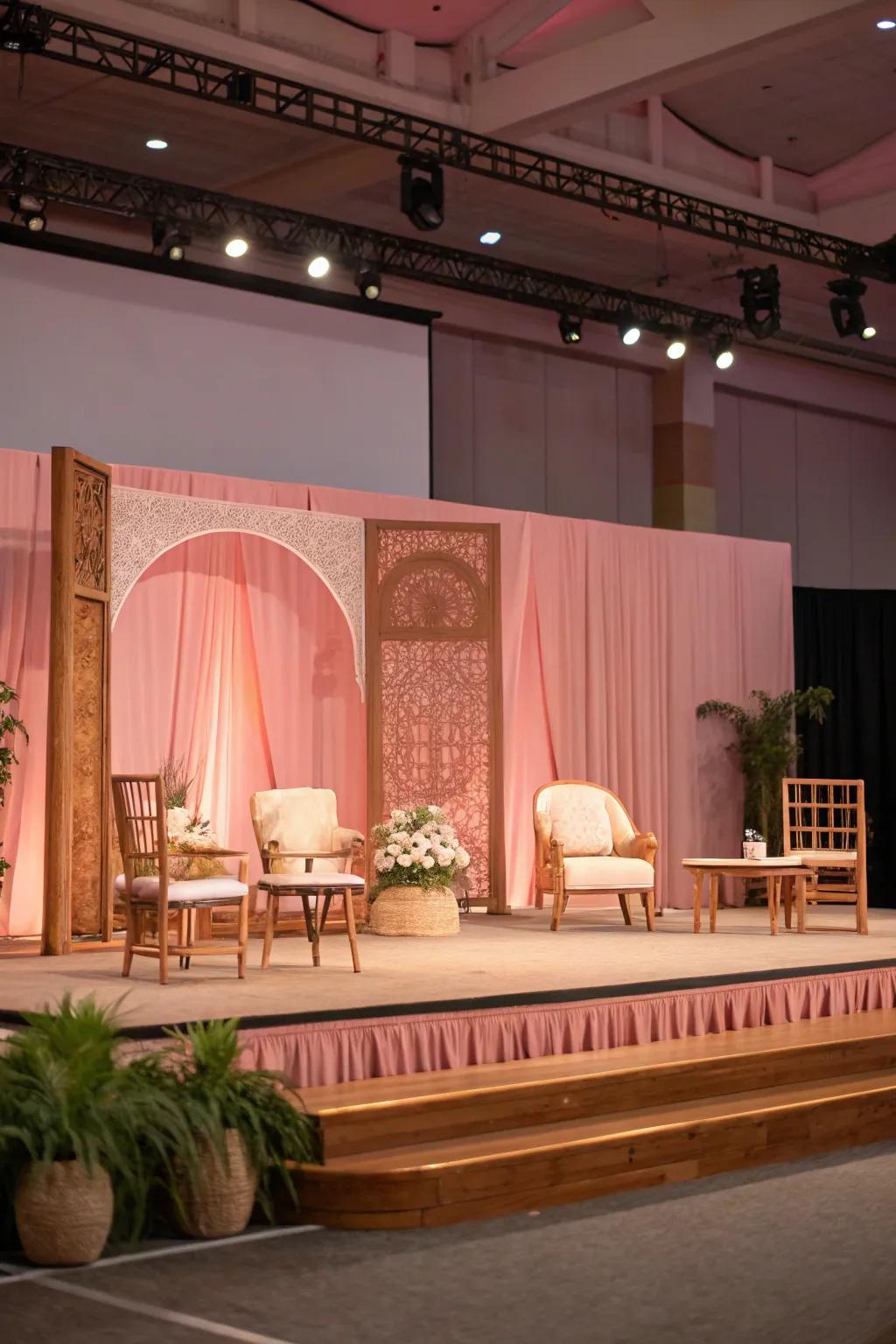Color schemes set the emotional tone of your conference.