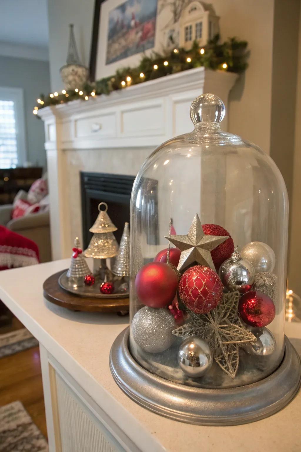 Classic baubles convey ageless elegance to holiday décor.