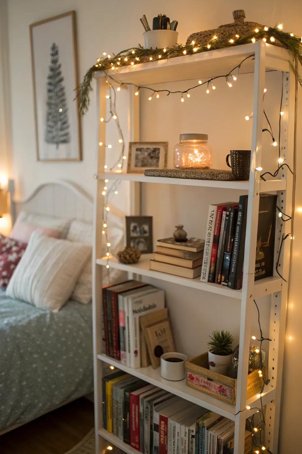 Draw attention to your favorite elements with sparkle lights.