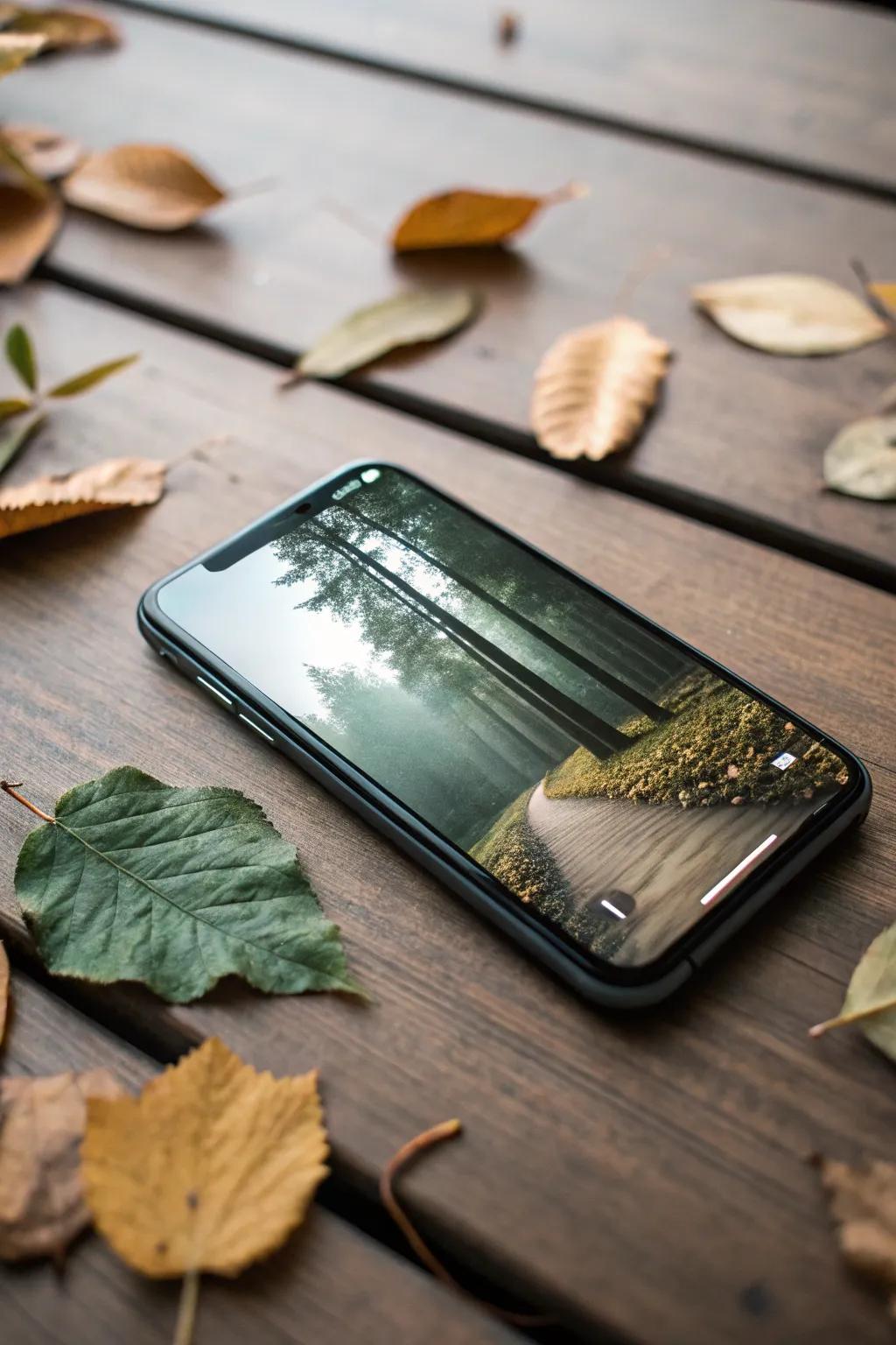 Imbue your screen with tranquility using nature-inspired scenes.