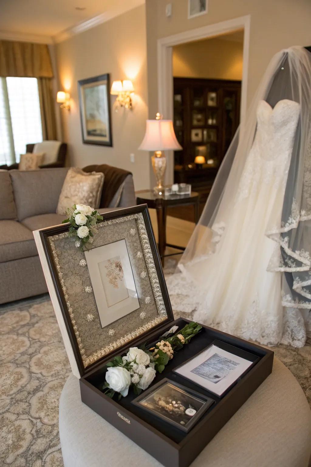 Keep the magic of your wedding day alive with treasured mementos.