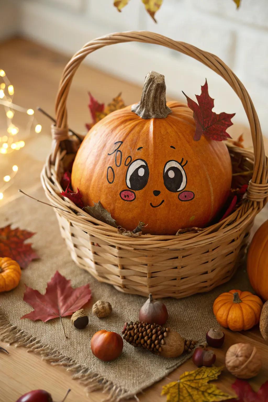 A gourd infant declaration constitutes a singular avenue to disseminate thrilling tidings.