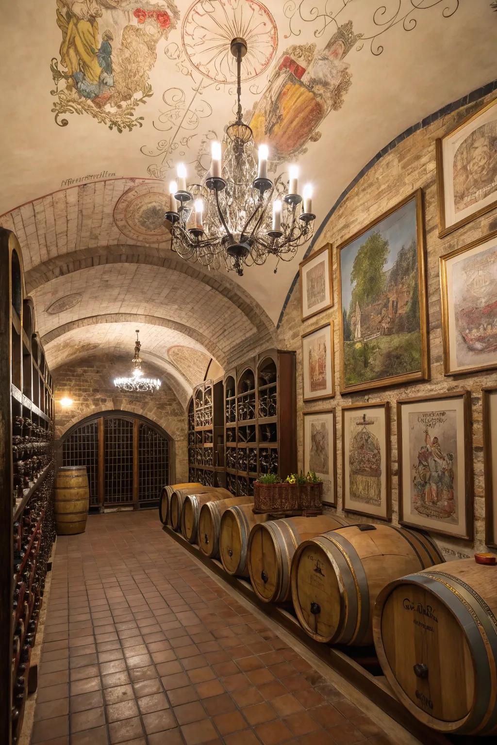 Styling pieces put a personal touch within your wine space.