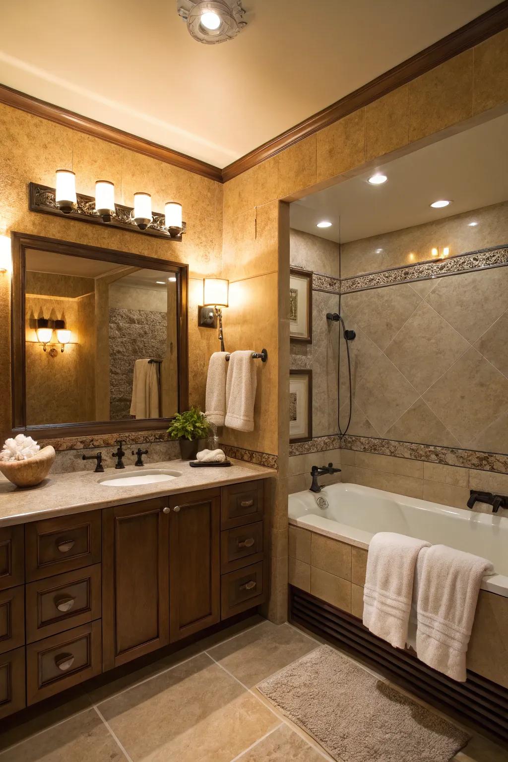 Dimming features allow you to customize the atmosphere to your preference.