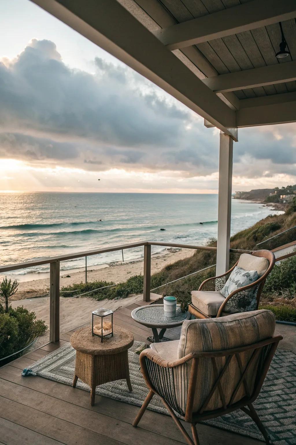 Outdoor zones encouraging enjoyment and leisure.