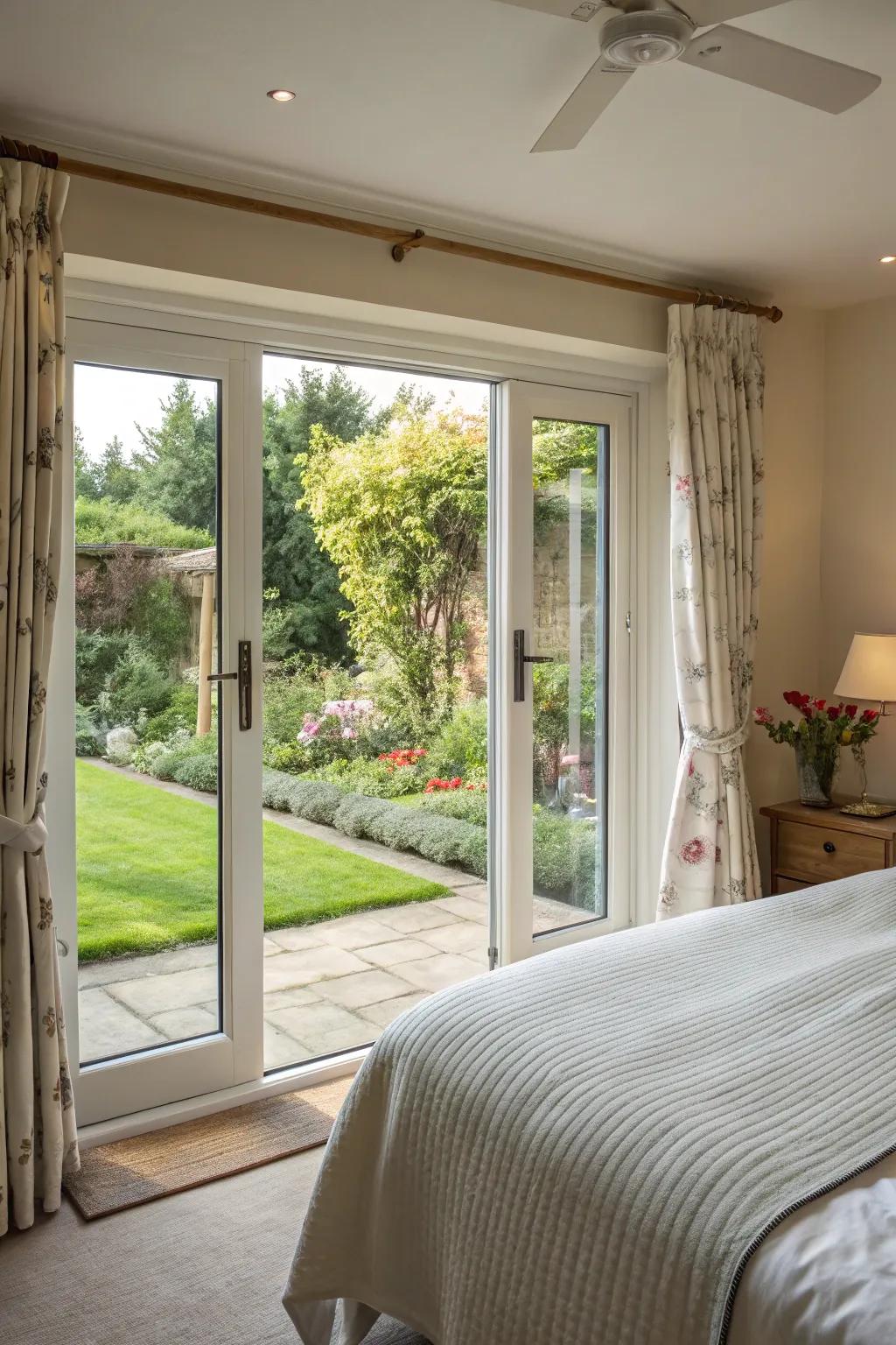 Folding doors provide the flexibility to transform your indoor area.