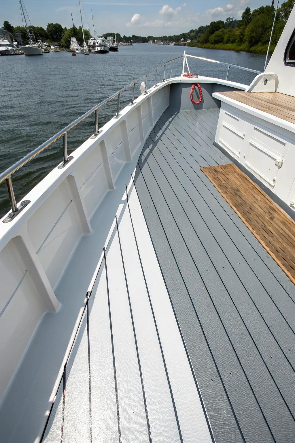 A dual-tone design adds dimension and depth.