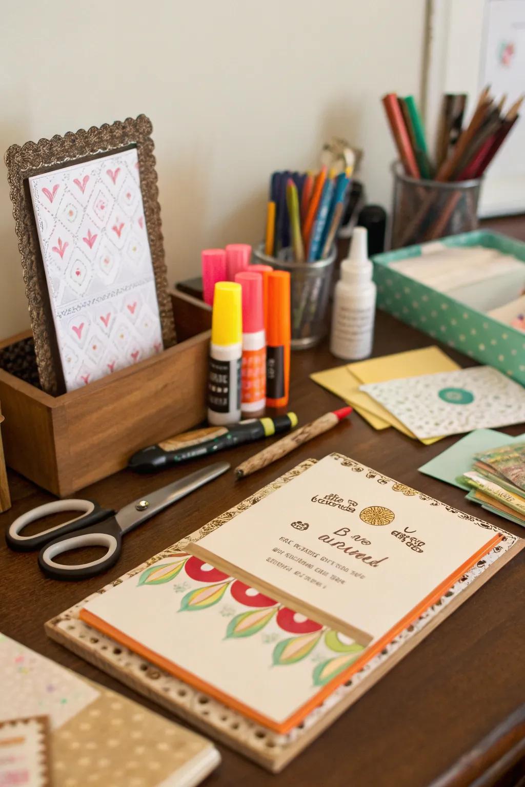 Craft your own DIY stationery borders to add a personal flourish.