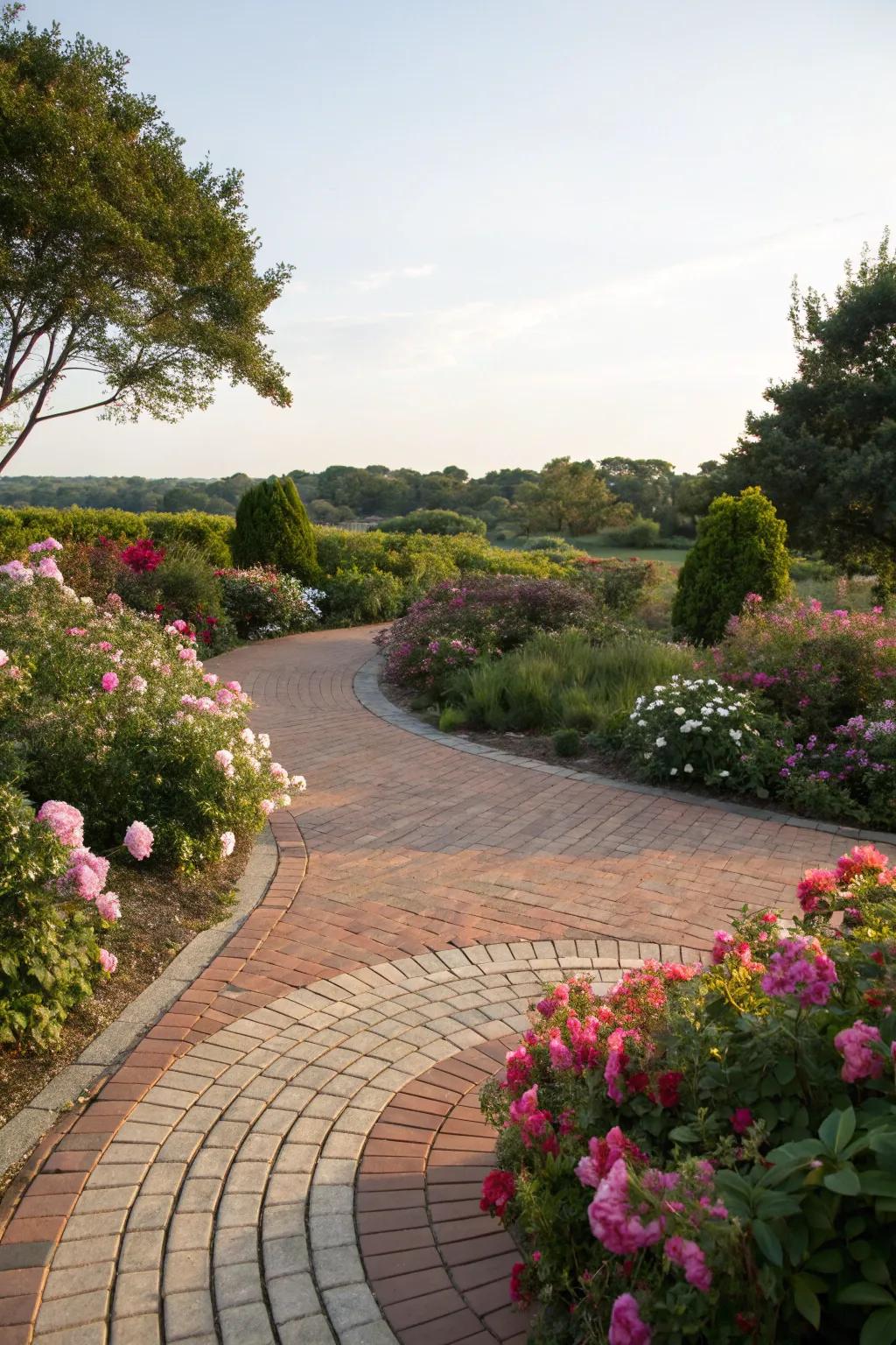 Circular designs: Make a focal point in your garden.
