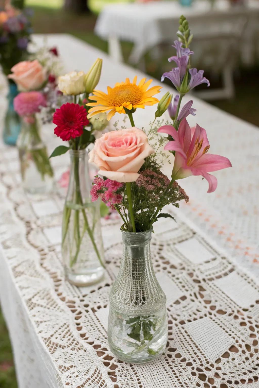 Incorporate time-honored charm with distinctive glassware.