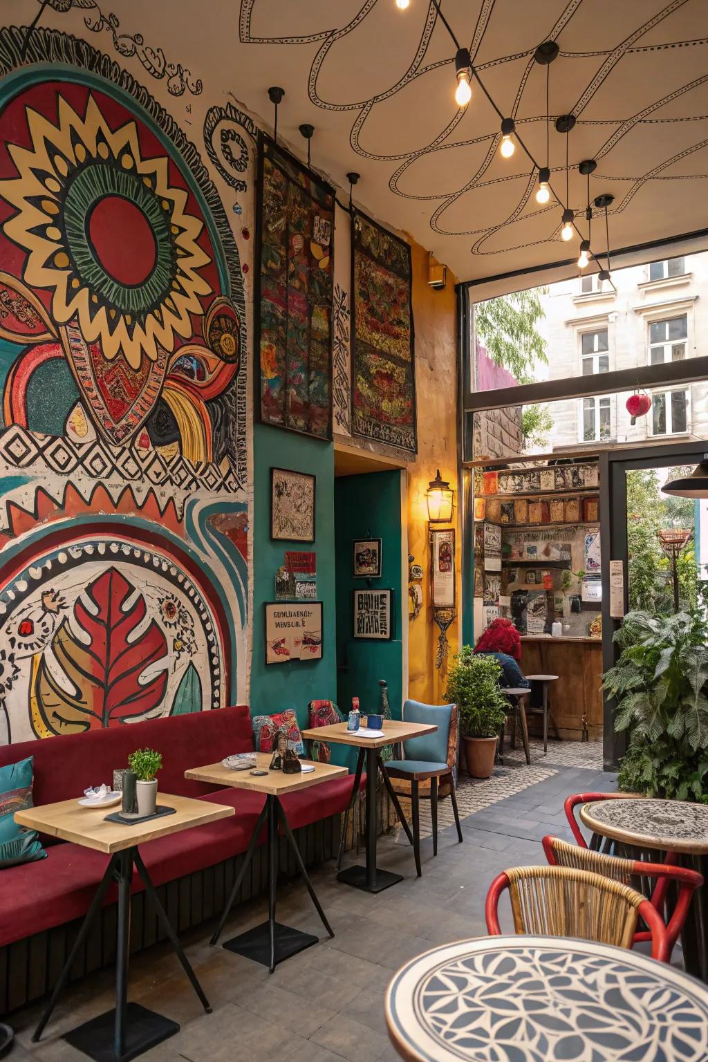 Walls narrating stories through fascinating art.