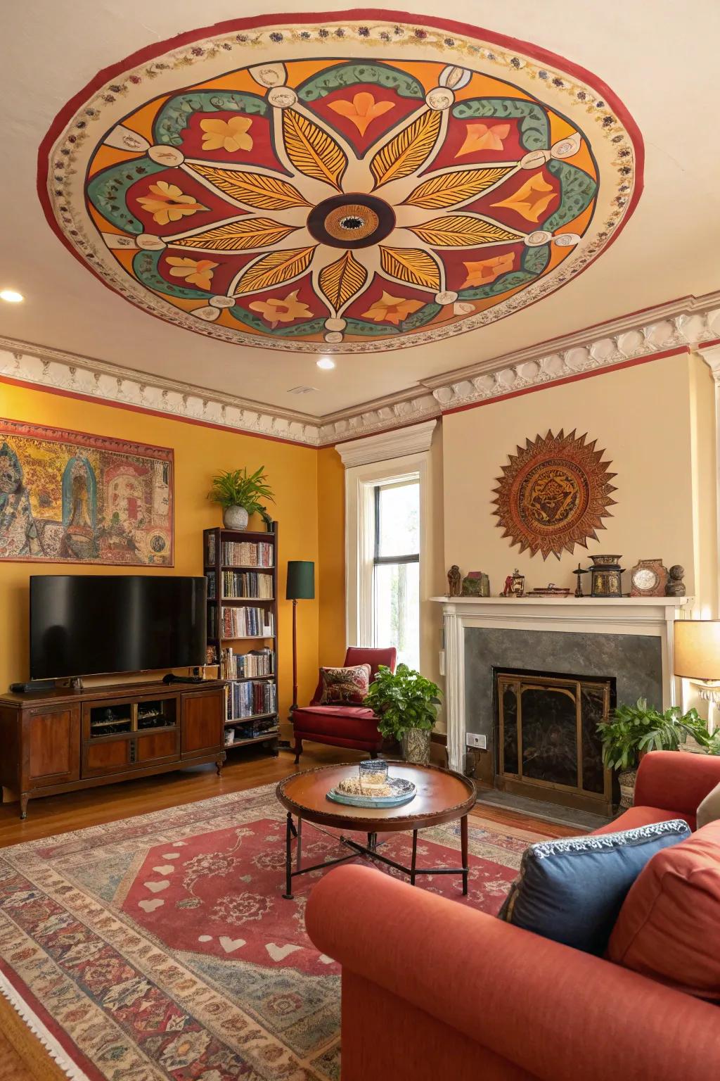 Unique accents add personality to any ceiling.
