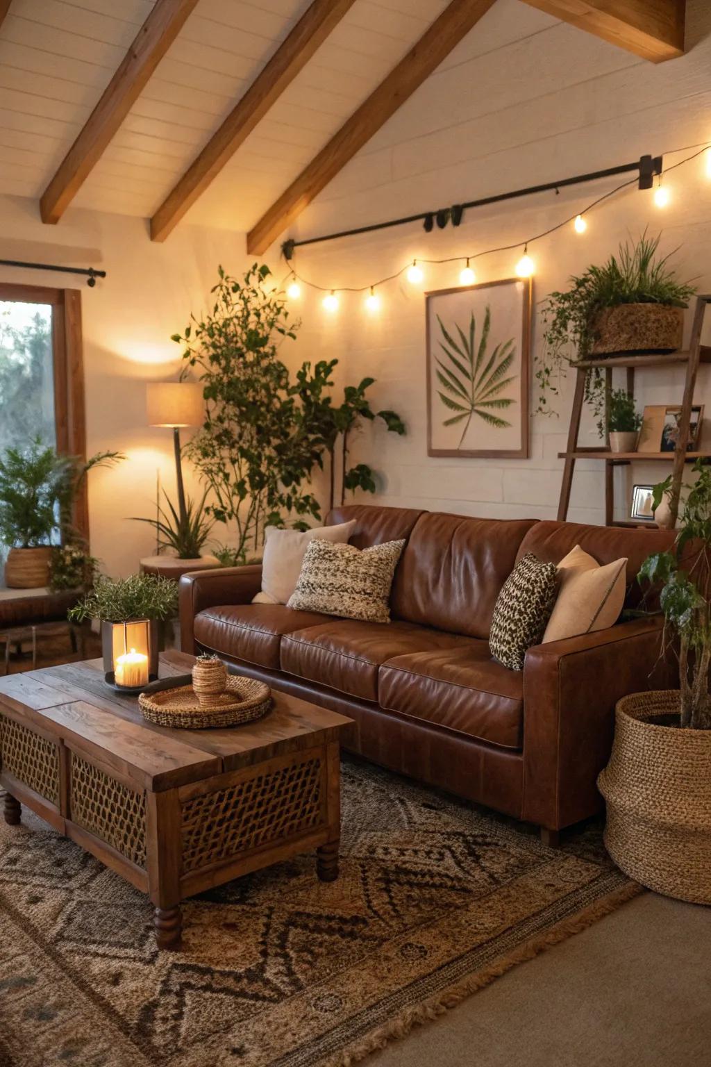 Textured finishes introduce warmth and personality to any space.