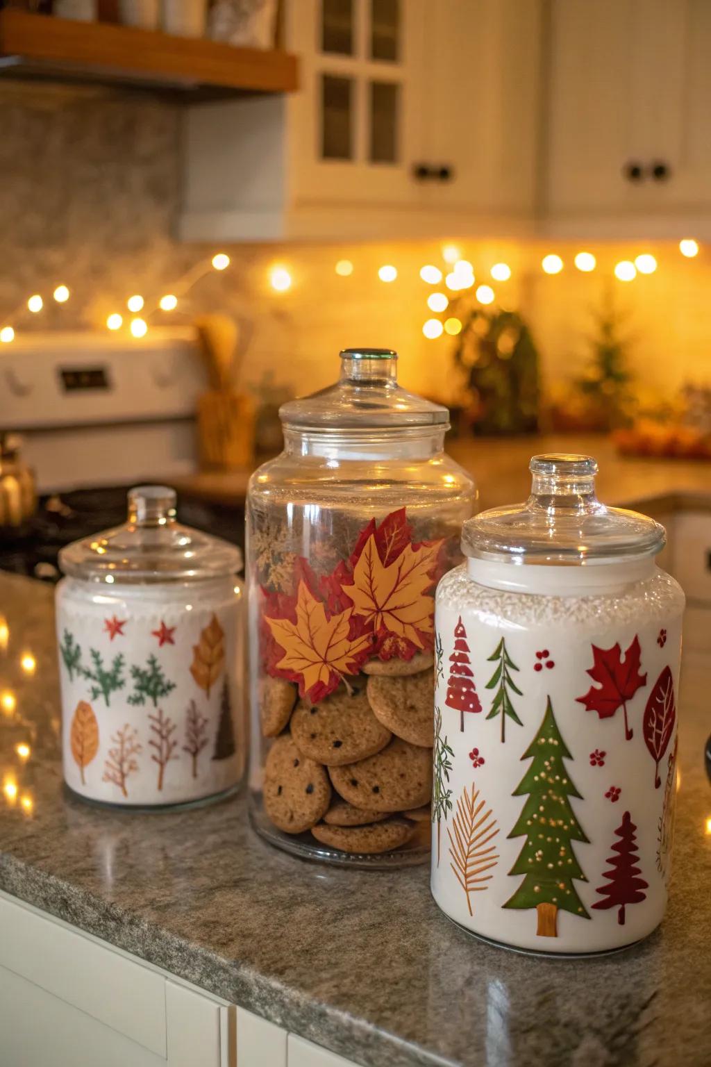 Seasonal themes inject festive cheer into your cooking space.