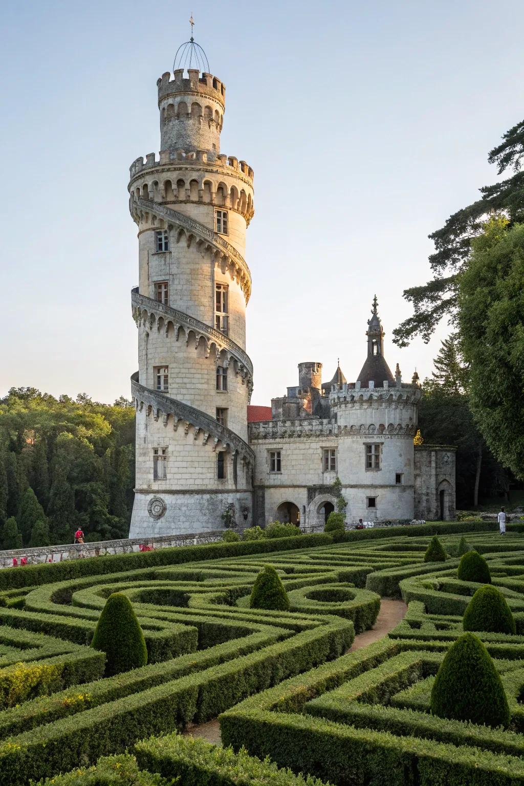 Unleash your creativity with unique turret designs.