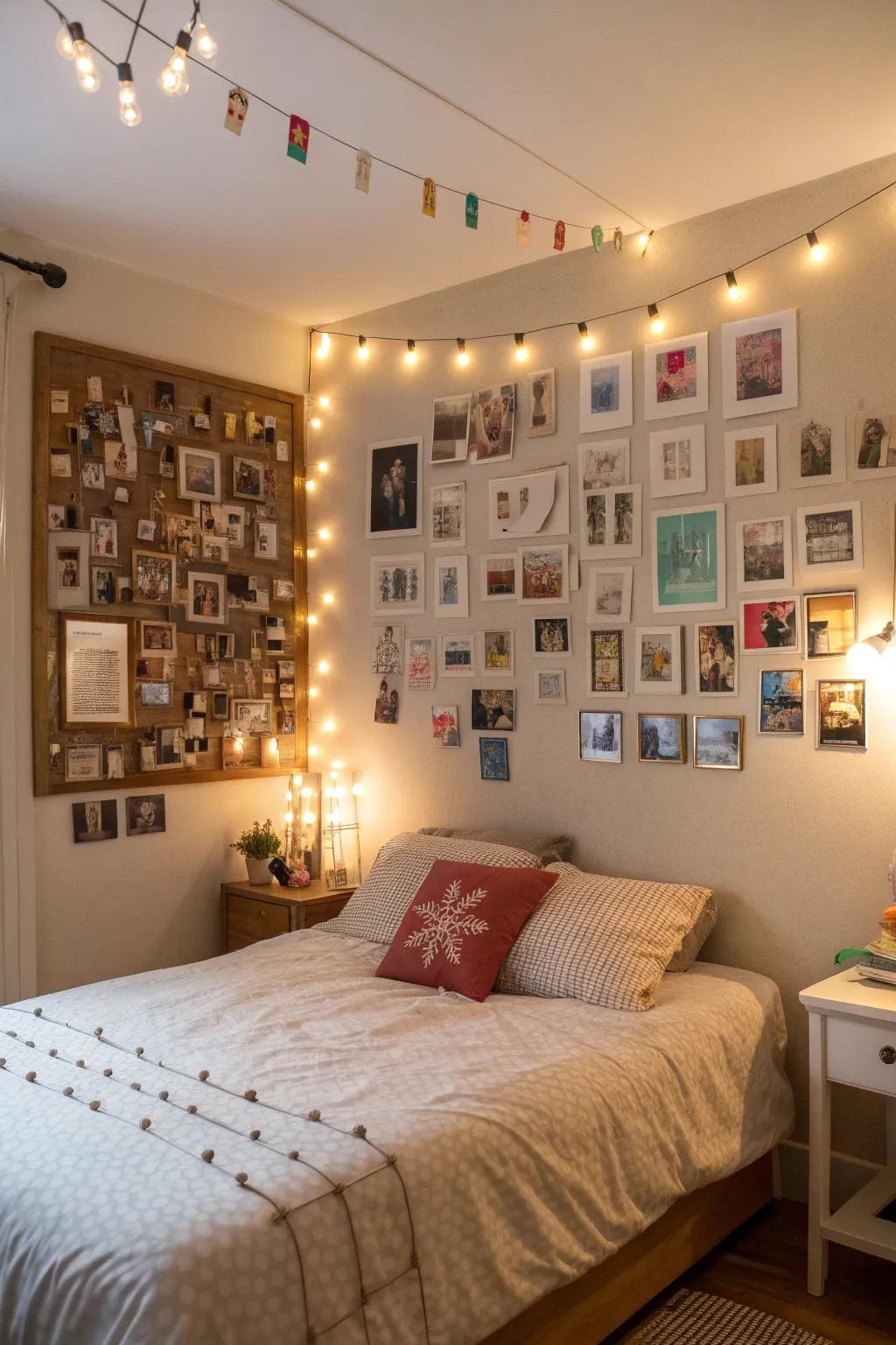 Personal touches give your room character and a sense of belonging.