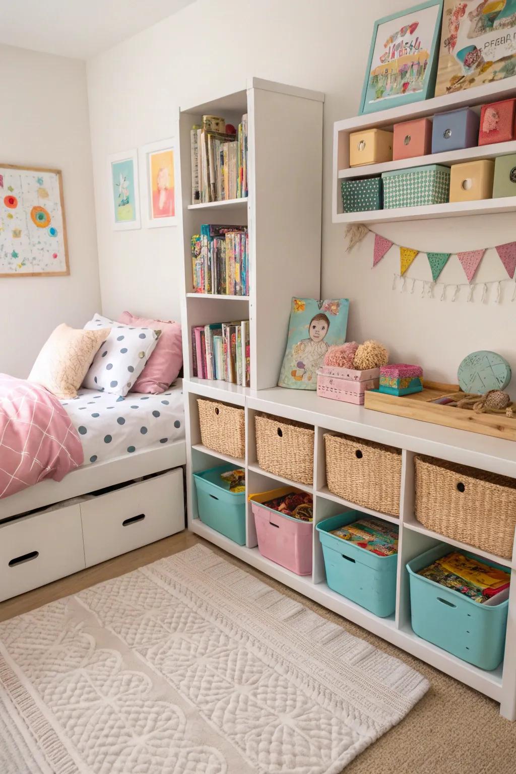 Chic and functional storage approaches for a clutter-reduced environment.