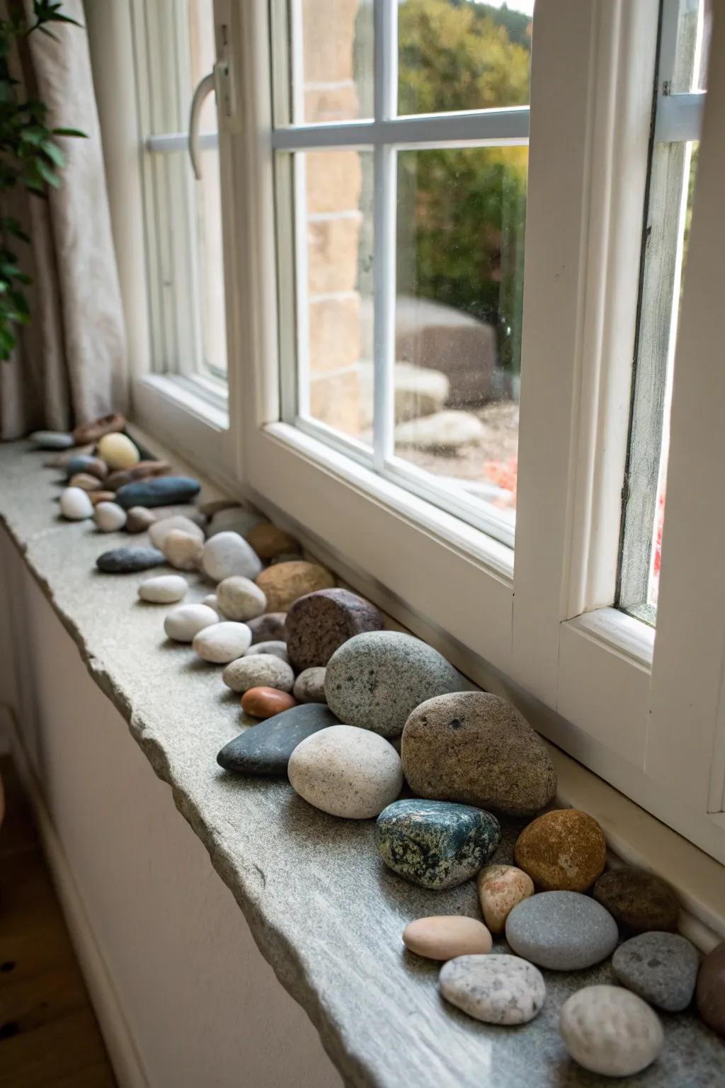 Showcase your creativity using creative stone shows.