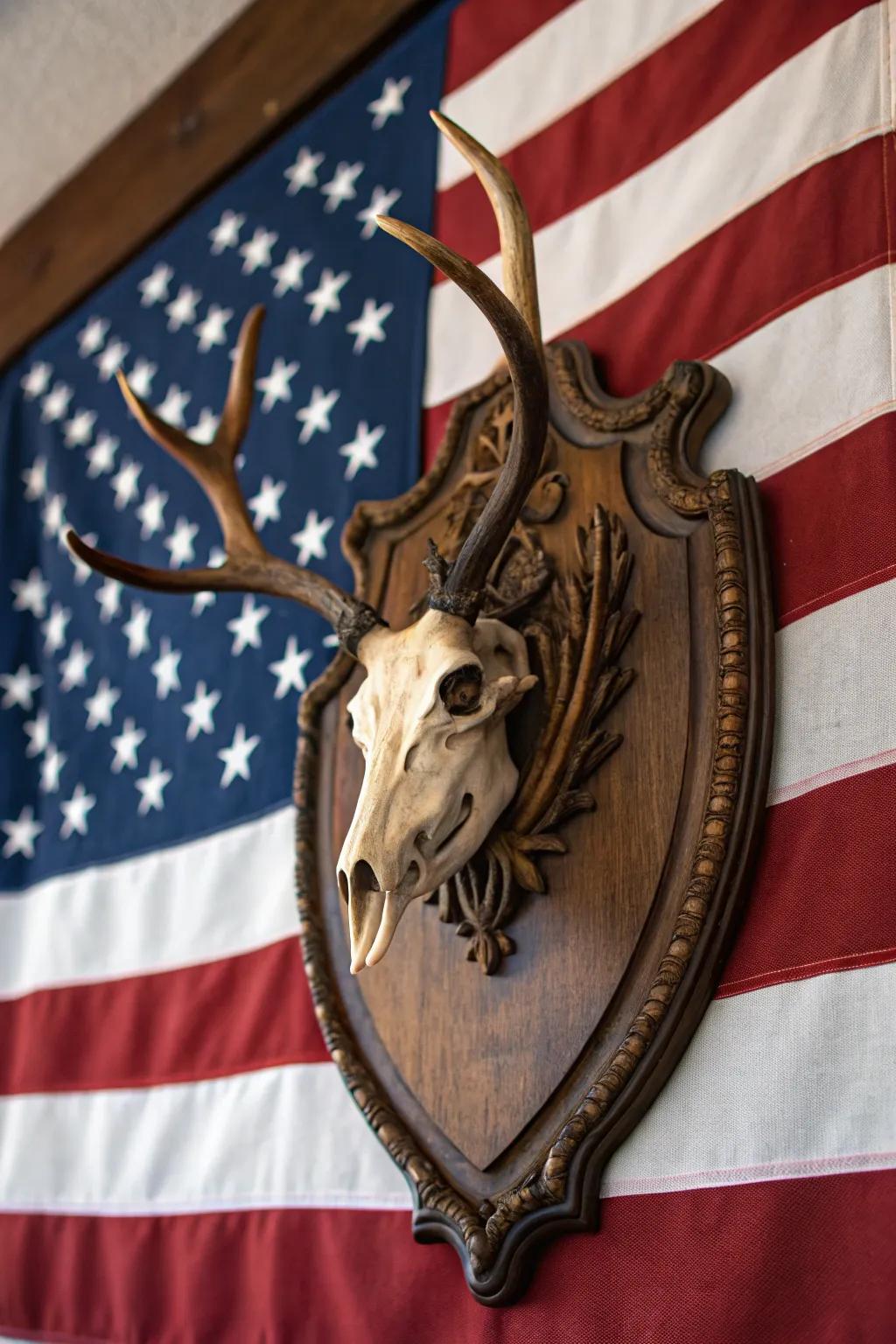 Patriotic designs create a striking statement.