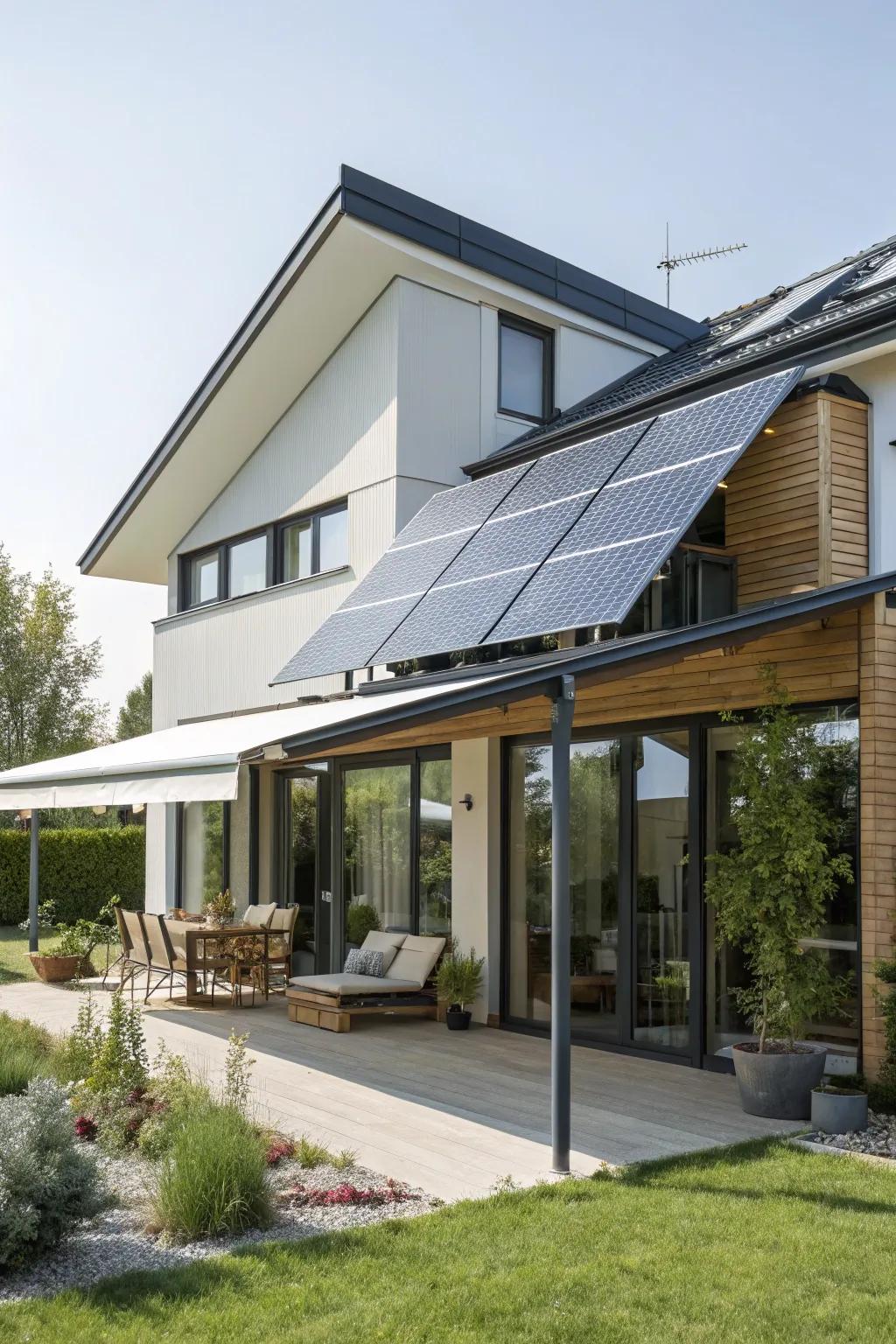 Energy-harvesting shades combining fashion with sustainability.